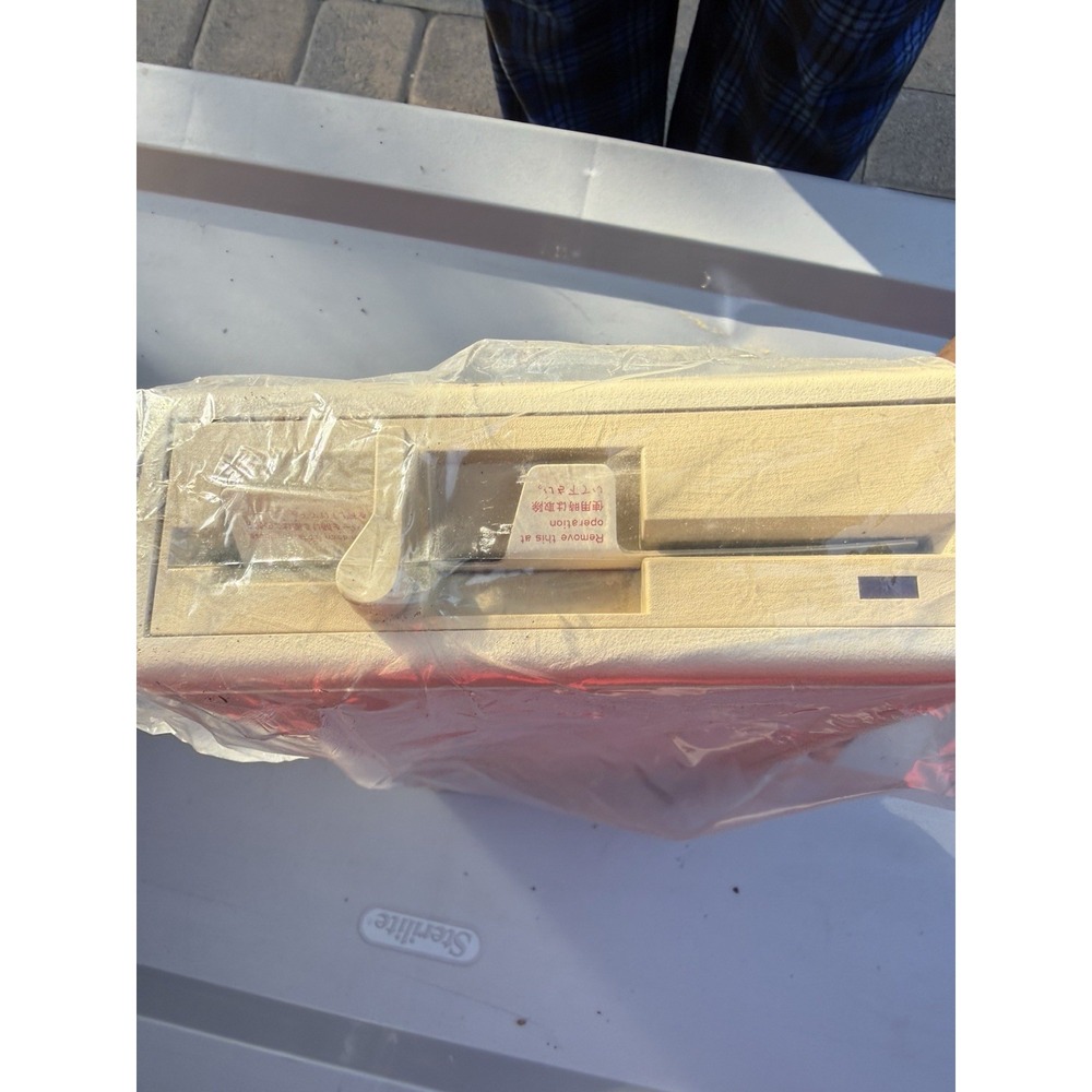 NOS Vintage Tandy 5 1/4" 360K External Disk Drive (25-1060) - Unused w/ Cable
